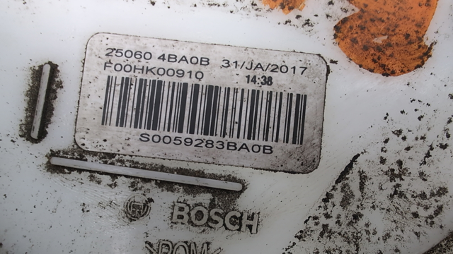 Датчик уровня топлива в бензобаке 250604BA0B NISSAN