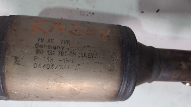 3C0254506EX Труба приемная (штаны) глушителя передняя купить Полтава