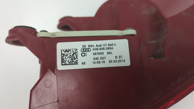 4G8945095A Фонарь задний левый внешний купить Хмельницкий