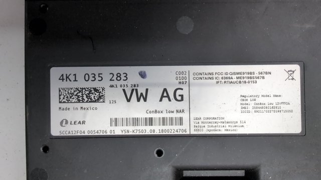 4K1035283 VAG купить в Запорожье