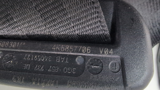 VAG 4K5857706V04 Ремень безопасности в наличии Ровно