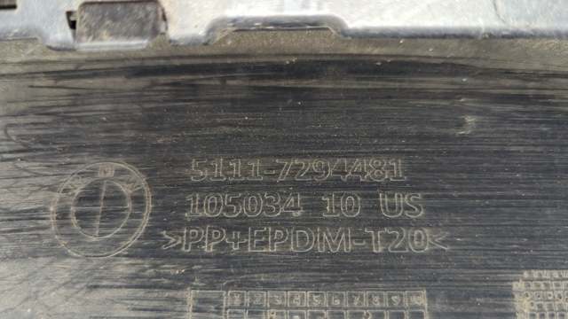 51117397413 BMW Спойлер переднего бампера купить в Ровно