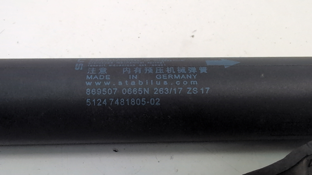 51217481805 BMW Амортизатор крышки багажника (двери 3/5-й задней) купить в Тернополь