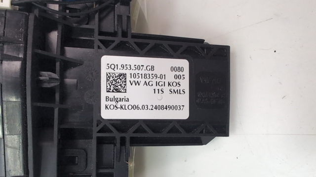 VAG 5Q1953507GBIGI Кольцо контактное, шлейф руля в наличии Украина