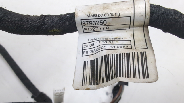 61128793254 BMW Жгут проводов задней двери купить в Сумы