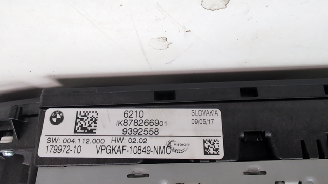 BMW 62105A59658 Приборная доска (щиток приборов) в наличии Ужгород