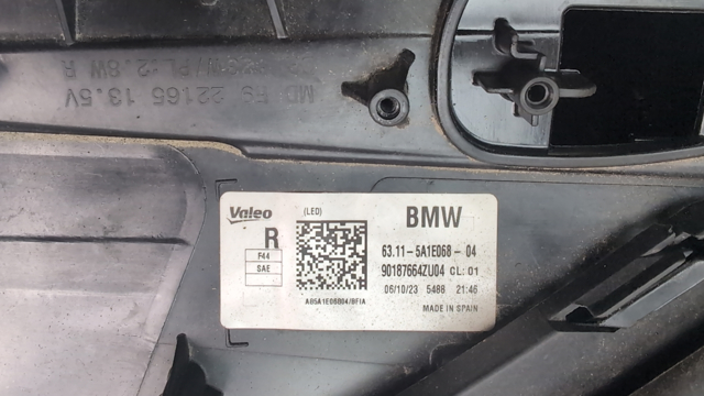 BMW 63119449598 Правая фара в наличии Николаев