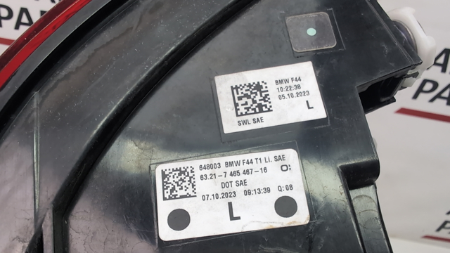 BMW 63217465467 Фонарь задний левый внешний в наличии Ровно