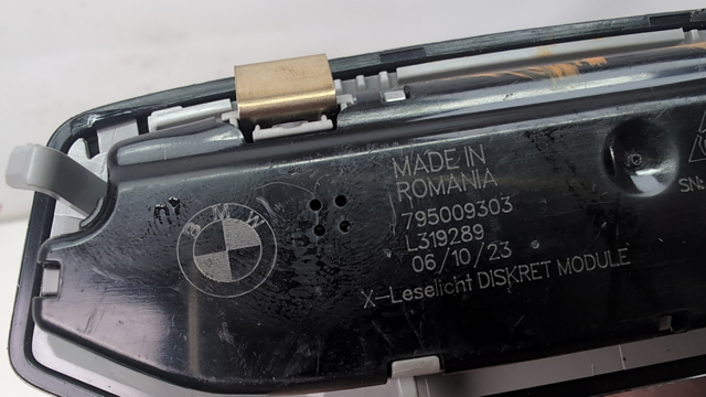 63317950093 BMW Плафон освещения салона (кабины) задний купить в Харьков