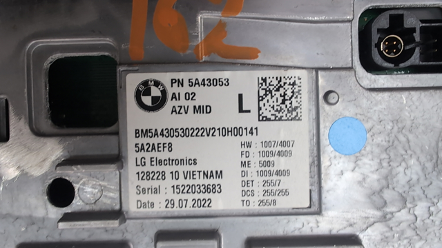 65505A79110 BMW Дисплей многофункциональный купить в Чернигов