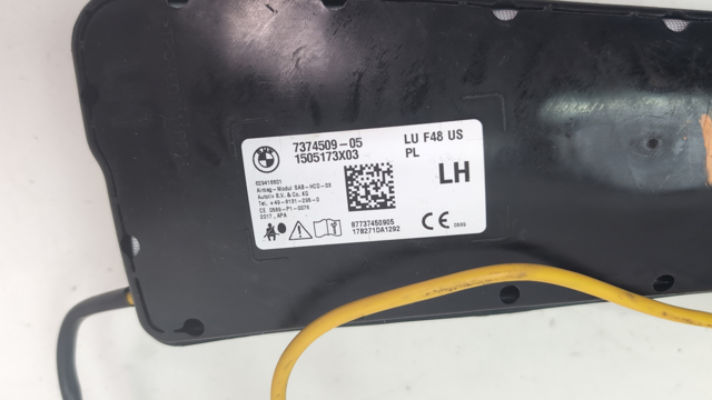 72127374509 BMW Подушка безопасности (AIRBAG) спинки сиденья левого купить в Украина