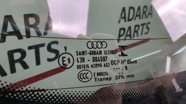 80A845501ANVB Стекло багажника двери 3/5-й задней (ляды) купить Полтава