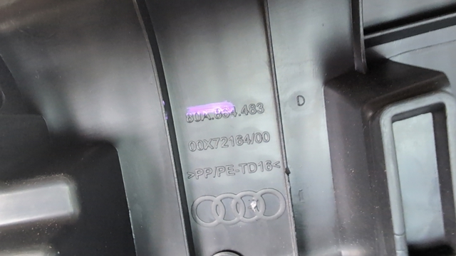 VAG 80A864483D4PK Облицовка задней панели багажника в наличии Павлоград