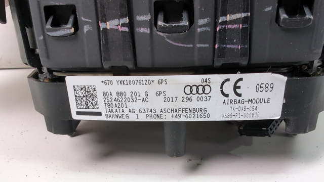 VAG 80A880201G6PS Подушка безопасности водителя в наличии Ужгород
