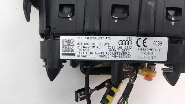 VAG 80A880201GAY2 Подушка безопасности (AIRBAG) водительская в наличии Черновцы