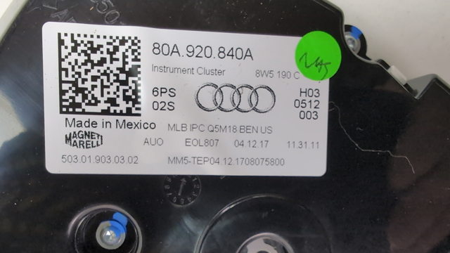 80A920840A Панель приборов купить Винница