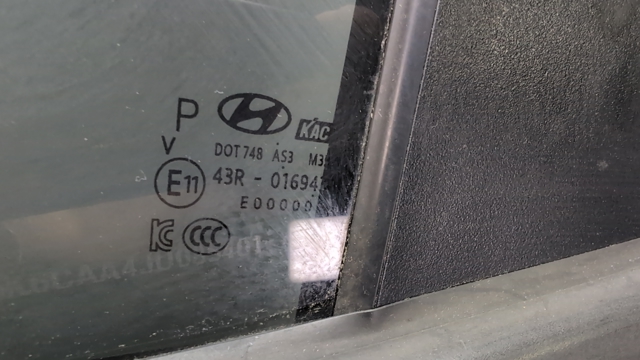 83410J9020 HYUNDAI Стекло двери задней левой купить в Ирпень
