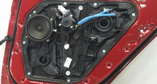 Механизм стеклоподъемника двери задней, правой 83481C2000 HYUNDAI