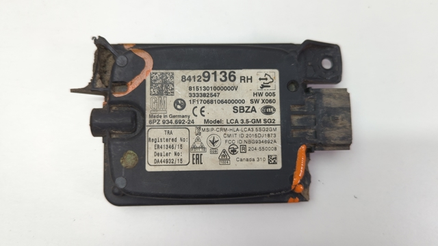 Радар смены полосы движения 84418802 GM