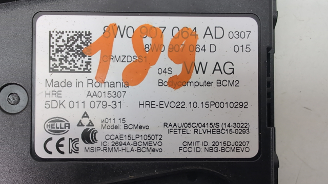 VAG 8W1907064DH Блок комфорта в наличии Винница
