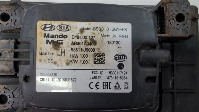 95811J9000 HYUNDAI купить в Житомир
