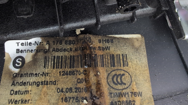 MERCEDES A17668097009H68 в наличии Житомир