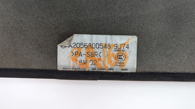 MERCEDES A20568004049J74 Коврики передние + задние, комплект в наличии Черкассы