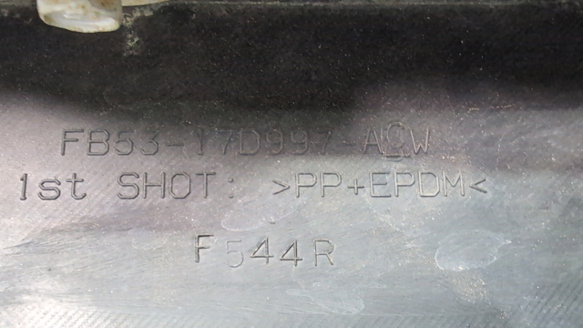 FORD FB5Z17626BA Спойлер переднего бампера в наличии Днепр
