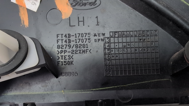 FT4Z17075AB Стекло-форточка двери передней левой купить Харьков