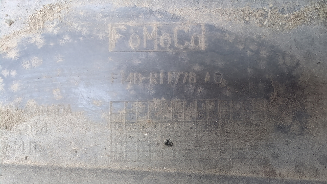 Защита бампера заднего FT4Z5811778F FORD