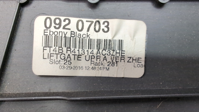 FORD FT4Z5841308AB Обшивка (облицовка) крышки багажника (двери 3/5-й задней) в наличии Харьков