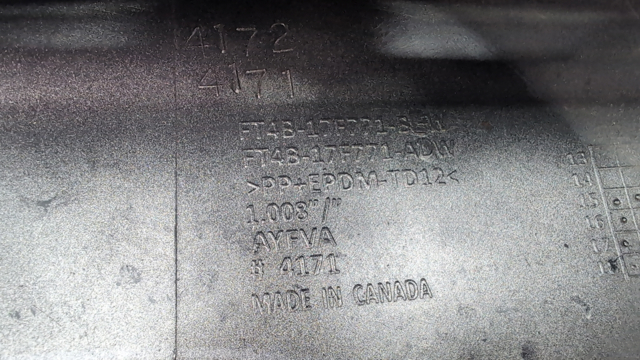 FORD FT4Z8419APTM Спойлер переднего бампера в наличии Чернигов