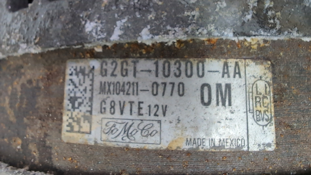 FORD G2GZ10346H Генератор в наличии Чернигов