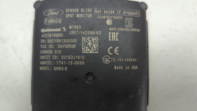 Датчик контроля мертвой зоны, задний JR3Z14C689A FORD