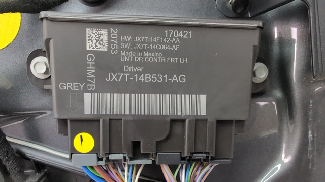 JX7Z14B291AG Блок комфорта передней двери купить Львов