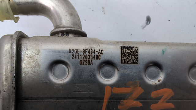 Радиатор системы EGR рециркуляции выхлопных газов K2GZ9F464B FORD