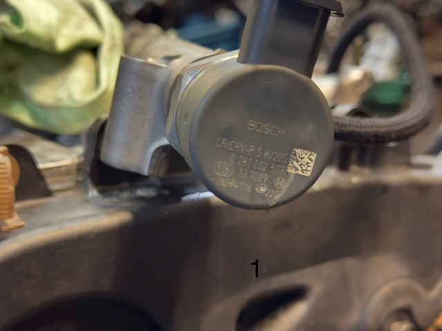 BOSCH 0281002507 Регулятор давления топлива в топливной рейке в наличии Житомир