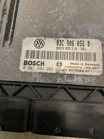 Компьютер двигателя 03C906056B VAG