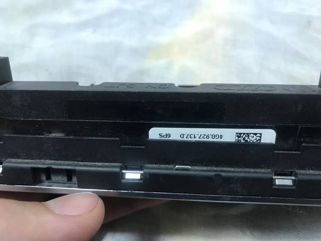VAG 4G0927137D Блок кнопок центральной консоли в наличии Винница