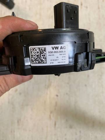 5Q0953569A VAG Кольцо контактное, шлейф руля купить в Николаев