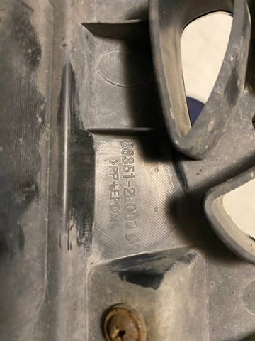 HYUNDAI 863512L000 Решетка радиатора в наличии Одесса