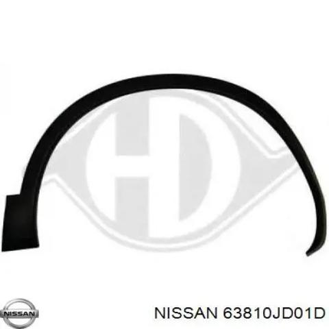 63810JD01D NISSAN Расширитель (накладка) арки переднего крыла правый купить в Запорожье