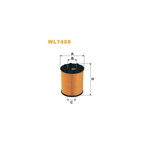 WL7408 WIX Фильтр масляный купить в Сумы