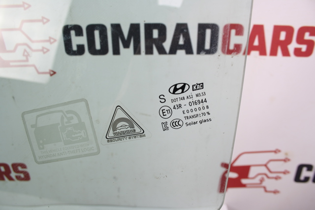 Стекло двери передней левой 82410J9050 HYUNDAI