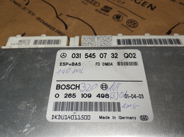 Блок управления ESP A0315450732 MERCEDES