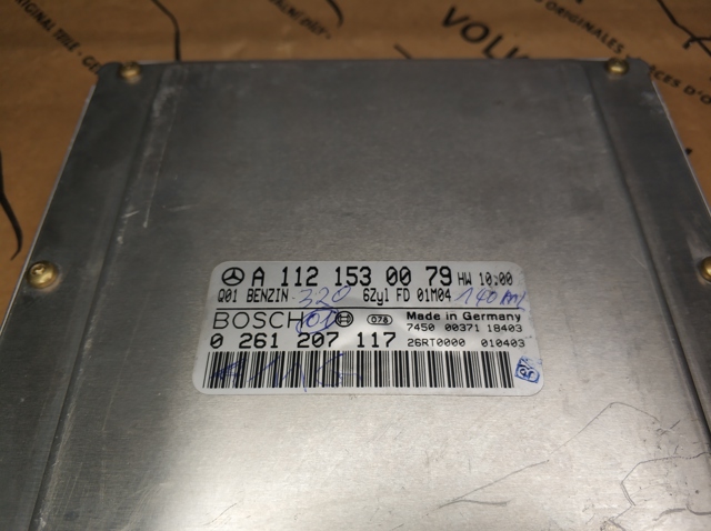 Компьютер двигателя A1121530079 MERCEDES