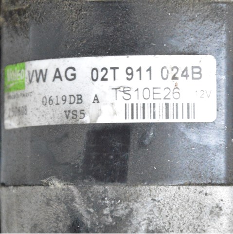 Стартер двигателя 02T911024B VAG