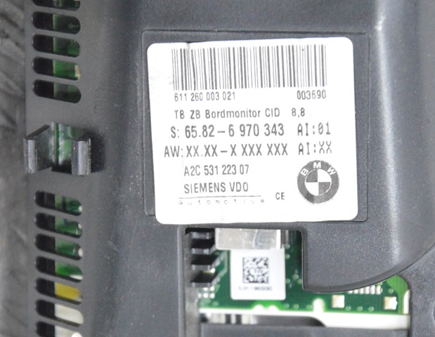 Дисплей многофункциональный 6970343 BMW