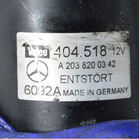 A2038200342 MERCEDES Мотор стеклоочистителя лобового стекла купить в Сумы
