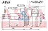 Шарнир равных угловых скоростей передний HYNSFA52 ASVA